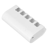 Wall Mounted Toothbrush Holder Detachable Toothbrush Organizer for Bathroom Home Hotel