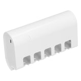 Wall Mounted Toothbrush Holder Detachable Toothbrush Organizer for Bathroom Home Hotel - Extra Image