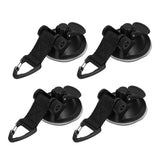 4Pcs Heavy Duty Suction Cup Anchor Tie Down Portable Strong Suction Cup Hook for Camping Travel OutdoorTriangular Buckle
