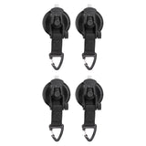 4Pcs Heavy Duty Suction Cup Anchor Tie Down Portable Strong Suction Cup Hook for Camping Travel OutdoorTriangular Buckle - Extra Image