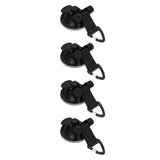 4Pcs Heavy Duty Suction Cup Anchor Tie Down Portable Strong Suction Cup Hook for Camping Travel OutdoorTriangular Buckle