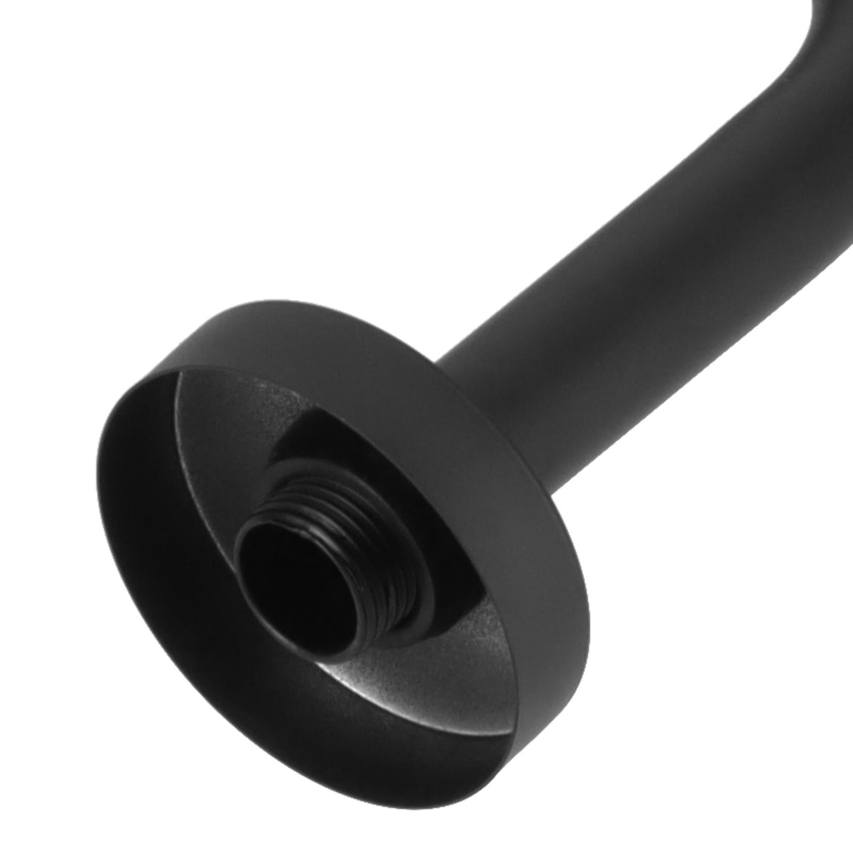 Shower Arm S Shape Gooseneck Stainless Steel Shower Head Extension Arm Bathroom NPT Shower Head Arm for Home233 Black