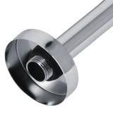 Shower Arm S Shape Gooseneck Stainless Steel Shower Head Extension Arm Bathroom NPT Shower Head Arm for Home233 Electroplate - Extra Image
