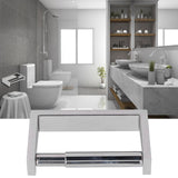 Wall Mounted Paper Roll Holder 304 Stainless Steel Toilet Paper Rack Home Bathroom Hardware Set