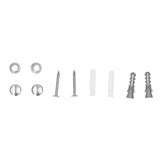Wall Mounted Kitchen Hanger with 3 Hooks 304 Stainless Steel Punching Cloth Hook for Bathroom