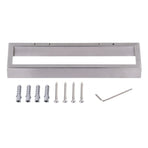 Stainless Steel Towel Rack Bathroom Towel Holder Wall Mounted Towel Bar Square Thicken Towel Hanger