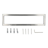 Stainless Steel Towel Rack Bathroom Towel Holder Wall Mounted Towel Bar Square Thicken Towel Hanger - Front View