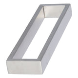 Stainless Steel Towel Rack Bathroom Towel Holder Wall Mounted Towel Bar Square Thicken Towel Hanger - Extra Image