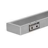 Stainless Steel Towel Rack Bathroom Towel Holder Wall Mounted Towel Bar Square Thicken Towel Hanger - Extra Image