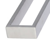 Stainless Steel Towel Rack Bathroom Towel Holder Wall Mounted Towel Bar Square Thicken Towel Hanger - Extra Image