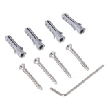 Stainless Steel Towel Rack Bathroom Towel Holder Wall Mounted Towel Bar Square Thicken Towel Hanger - Extra Image