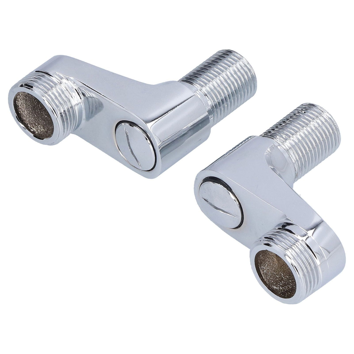 G1/2 to G3/4 Shower Mixer Faucet Swing Arm Adapter Cold Hot Water Pipe Fixed Accessory for Bathroom