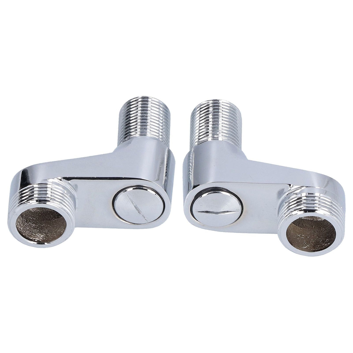 G1/2 to G3/4 Shower Mixer Faucet Swing Arm Adapter Cold Hot Water Pipe Fixed Accessory for Bathroom
