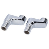 G1/2 to G3/4 Shower Mixer Faucet Swing Arm Adapter Cold Hot Water Pipe Fixed Accessory for Bathroom - Extra Image
