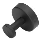 Single Coat Hook 304 Stainless Steel Black Wall Mounted Towel Clothes Hat Hanger for Bathroom Kitchen