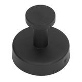 Single Coat Hook 304 Stainless Steel Black Wall Mounted Towel Clothes Hat Hanger for Bathroom Kitchen - Extra Image
