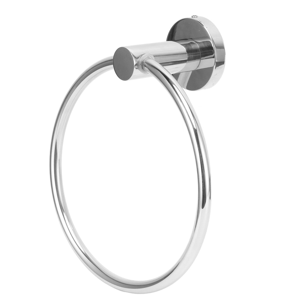 Stainless Steel Towel Ring Simple Rustproof Retro Bathroom Hand Towel Ring for Bathroom Kitchen223030 Bright Towel Ring