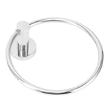 Stainless Steel Towel Ring Simple Rustproof Retro Bathroom Hand Towel Ring for Bathroom Kitchen223030 Bright Towel Ring - Low Angle