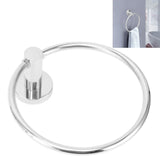 Stainless Steel Towel Ring Simple Rustproof Retro Bathroom Hand Towel Ring for Bathroom Kitchen223030 Bright Towel Ring