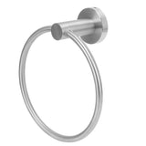 Stainless Steel Towel Ring Simple Rustproof Retro Bathroom Hand Towel Ring for Bathroom Kitchen223130 Brushed Towel Ring