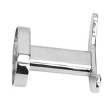 Towel Hooks Zinc Alloy Material Retro Style Space Saving Light Weight Decorative 2 Hooks Hanger for Bathroom - Side View