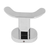 Towel Hooks Zinc Alloy Material Retro Style Space Saving Light Weight Decorative 2 Hooks Hanger for Bathroom - 45-Degree Angle