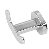 Towel Hooks Zinc Alloy Material Retro Style Space Saving Light Weight Decorative 2 Hooks Hanger for Bathroom - Low Angle