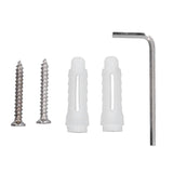 Towel Hooks Zinc Alloy Material Retro Style Space Saving Light Weight Decorative 2 Hooks Hanger for Bathroom - Extra Image