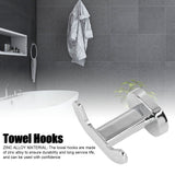 Towel Hooks Zinc Alloy Material Retro Style Space Saving Light Weight Decorative 2 Hooks Hanger for Bathroom