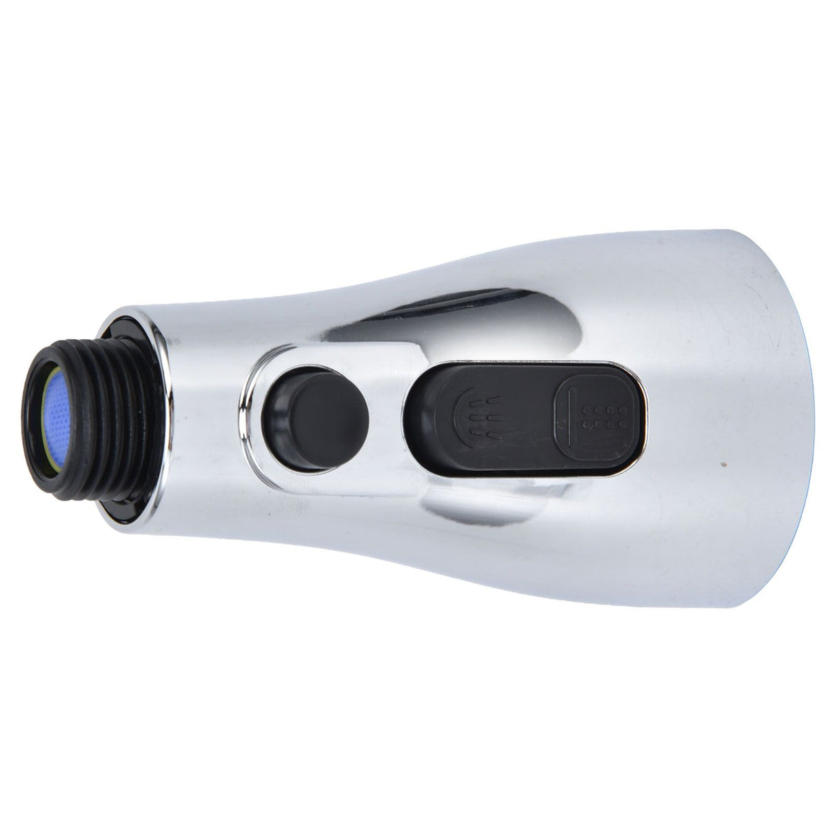 Faucet Spray Head G1/2 Brushed Silver 3 Functions Pull Down Sprayer Nozzle for Kitchen01 Type