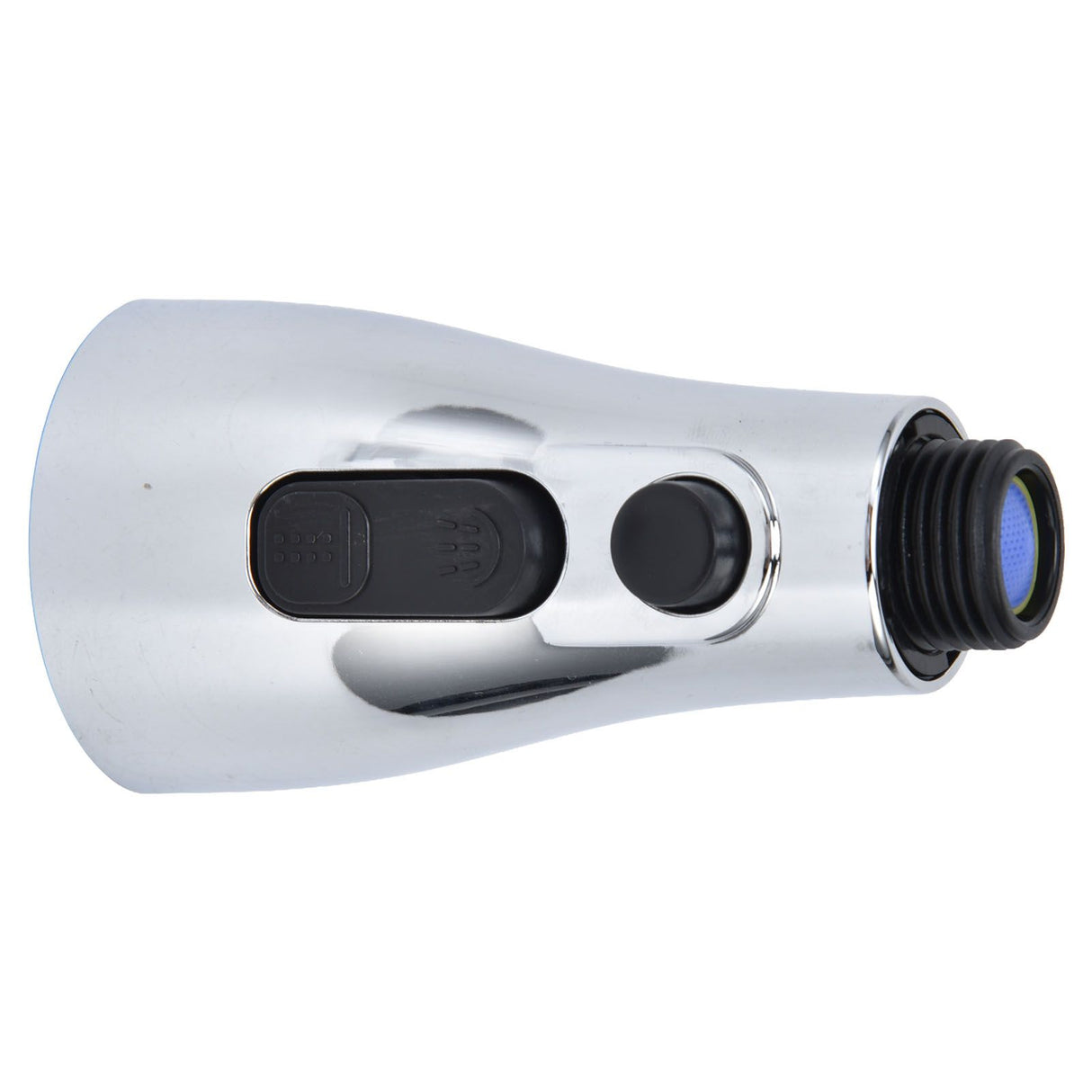 Faucet Spray Head G1/2 Brushed Silver 3 Functions Pull Down Sprayer Nozzle for Kitchen01 Type