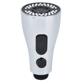 Faucet Spray Head G1/2 Brushed Silver 3 Functions Pull Down Sprayer Nozzle for Kitchen01 Type - Low Angle