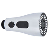 Faucet Spray Head G1/2 Brushed Silver 3 Functions Pull Down Sprayer Nozzle for Kitchen01 Type - Extra Image