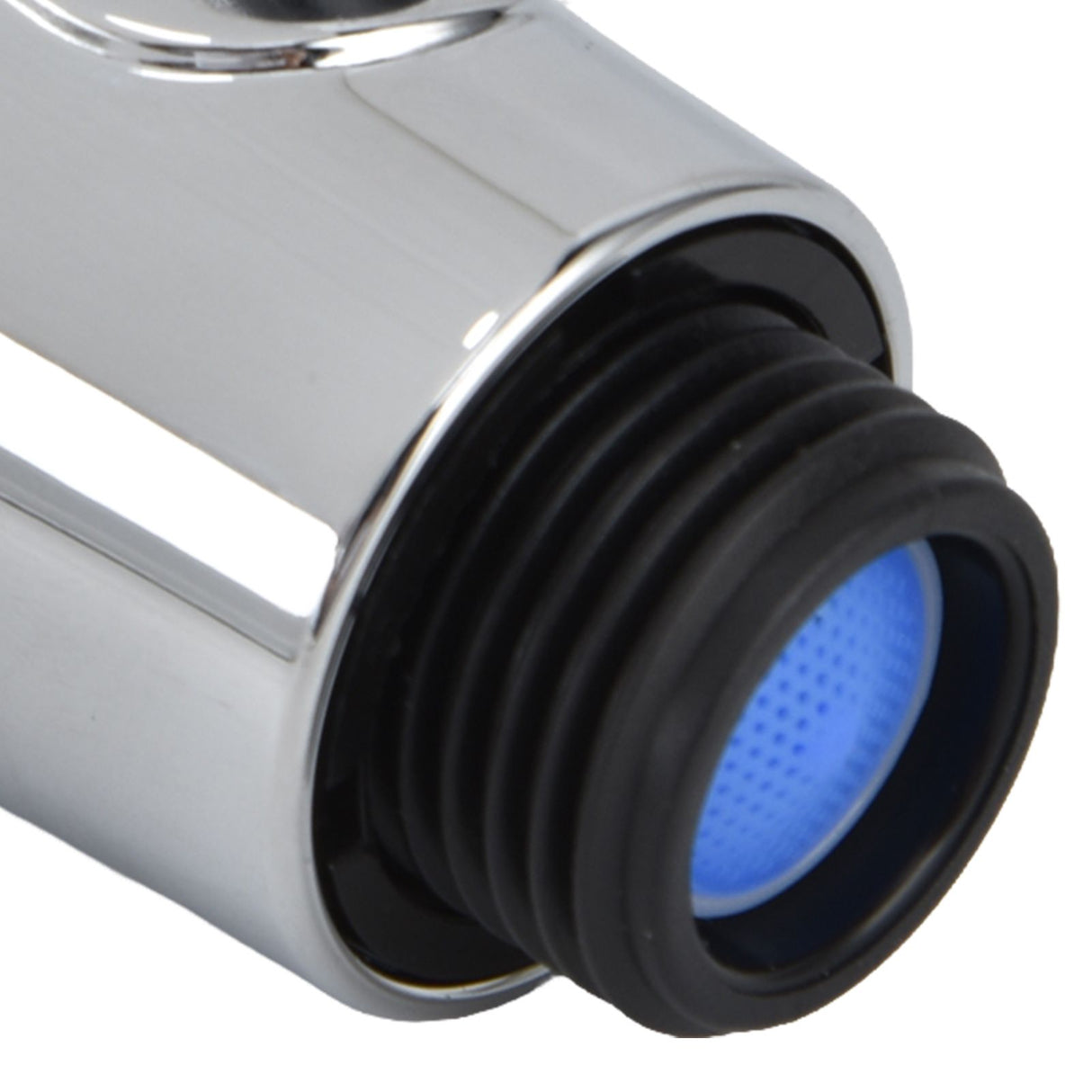 Faucet Spray Head G1/2 Brushed Silver 3 Functions Pull Down Sprayer Nozzle for Kitchen01 Type