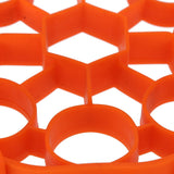 9Hole Silicone Egg Steamer Rack AntiScalding Pressure Cooker Sling Heat Insulation Pad(Orange ) - Extra Image
