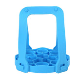 9Hole Silicone Egg Steamer Rack AntiScalding Pressure Cooker Sling Heat Insulation Pad(Blue )