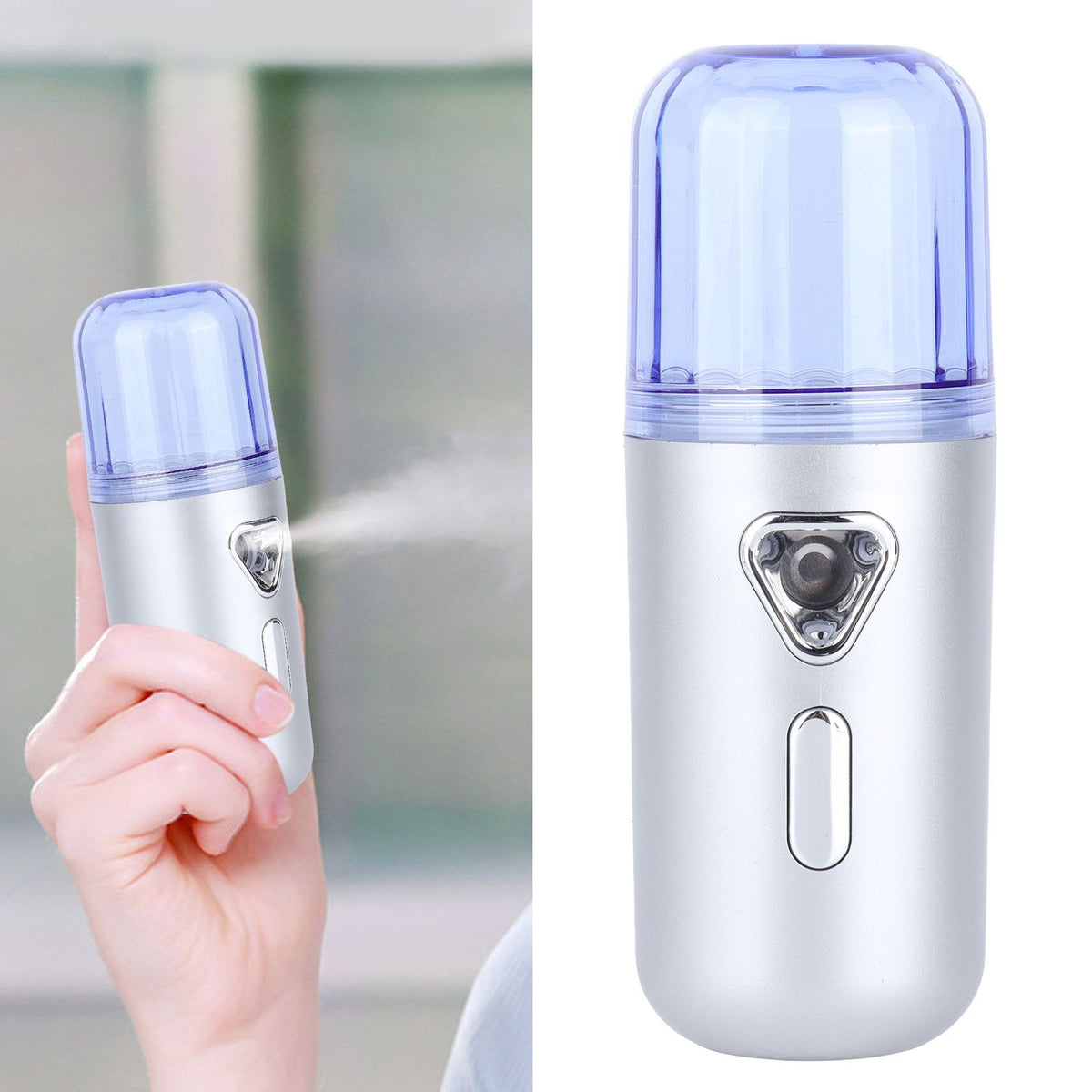 30ml Mini Face Humidifier USB Charging Portable Face Misting Hydrating Mist Sprayer