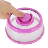 Vacuum Food Sealer Cover with FreshnessKeeping Film Food Sealer Lid for Home Kitchen(Purple )