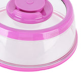 Vacuum Food Sealer Cover with FreshnessKeeping Film Food Sealer Lid for Home Kitchen(Purple ) - Extra Image