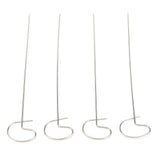Stainless Steel Potato Cutter Hand Crank Potato Spiral Cutter Kitchen Accessory for Home - Rear View