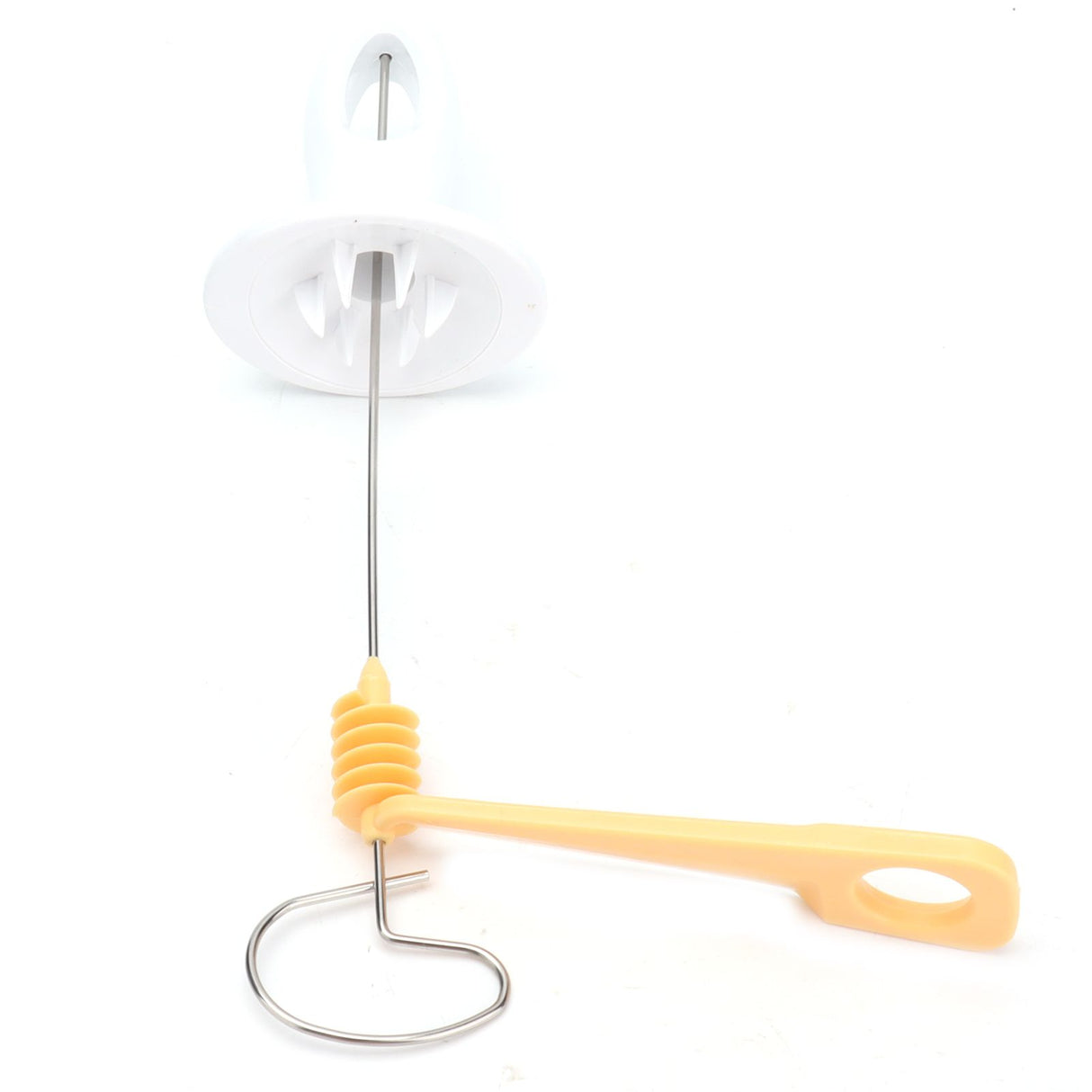 Stainless Steel Potato Cutter Hand Crank Potato Spiral Cutter Kitchen Accessory for Home