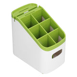 Cutlery Storage Box with Knife Rack Drain Chopstick Rack Kitchen Supplies Storage Rack