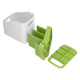 Cutlery Storage Box with Knife Rack Drain Chopstick Rack Kitchen Supplies Storage Rack - Top-Down View