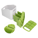 Cutlery Storage Box with Knife Rack Drain Chopstick Rack Kitchen Supplies Storage Rack - Low Angle