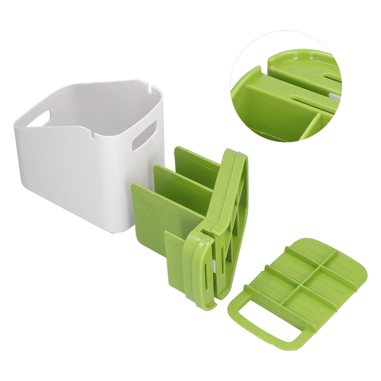 Cutlery Storage Box with Knife Rack Drain Chopstick Rack Kitchen Supplies Storage Rack
