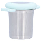 Stainless Steel Tea Strainer Silicone Double Handle Tea Strainer Tea Strainer Tea Maker - Front View