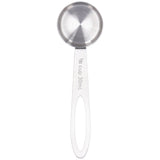 30ml Coffee Spoon Stainless Steel Long Handle Milk Powder Beans Measuring Spoon - 45-Degree Angle