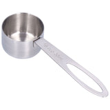 30ml Coffee Spoon Stainless Steel Long Handle Milk Powder Beans Measuring Spoon - Rear View