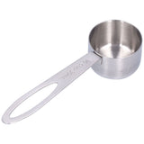 30ml Coffee Spoon Stainless Steel Long Handle Milk Powder Beans Measuring Spoon - Close-Up Angle