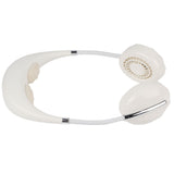 Hanging Neck Fan Portable Multifunction Leafless Massage Aromatherapy Neck Fanfor Outdoor HomeWhite 2.3in